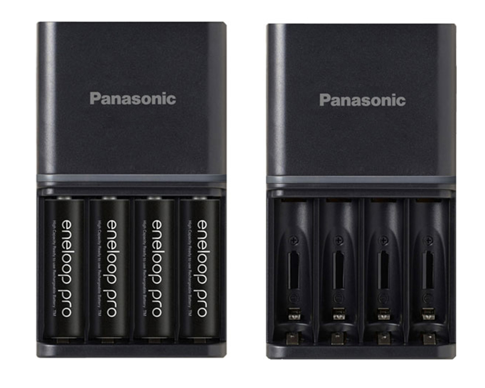 Panasonic Quick Charger เครื่องชาร์จเร็ว พานาโซนิค และ ถ่าน EneloopPro Panasonic Battery AAx4 K-KJ55HCC40T