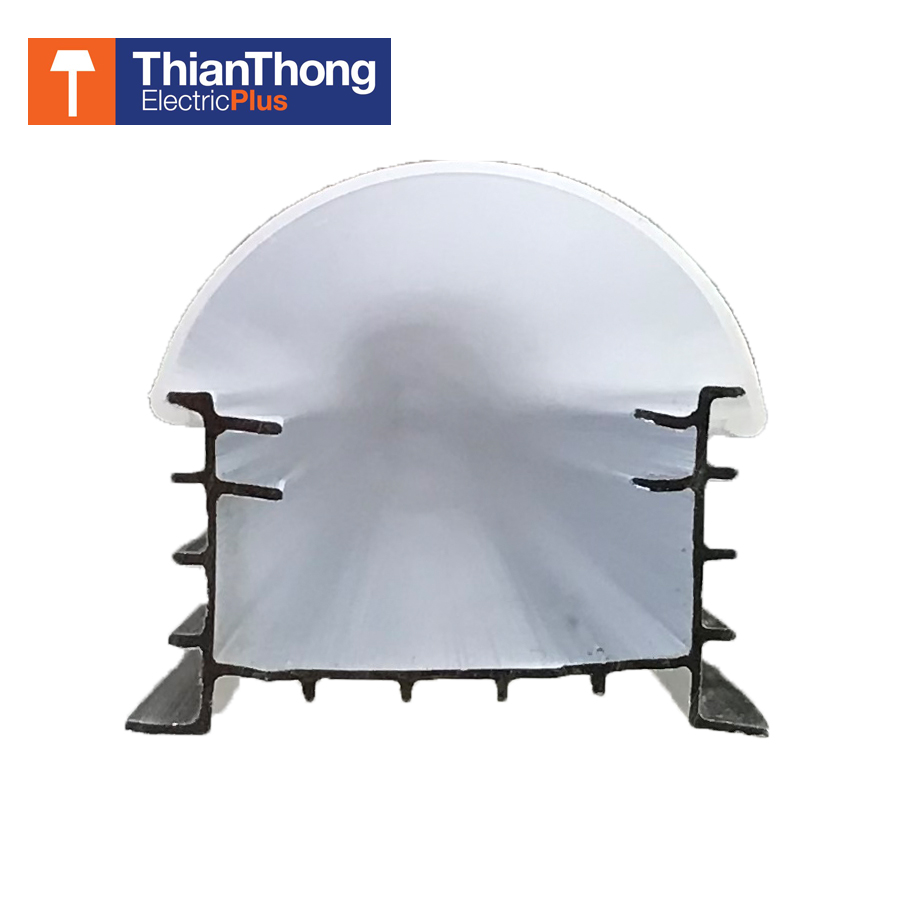 Aluminum track รางไฟเส้นอะลูมิเนียม สำหรับไฟเส้น 5050 รุ่น TT-U50