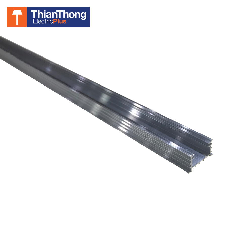 Aluminum track รางไฟเส้นอะลูมิเนียม สำหรับไฟเส้น 5050 รุ่น TT-U50