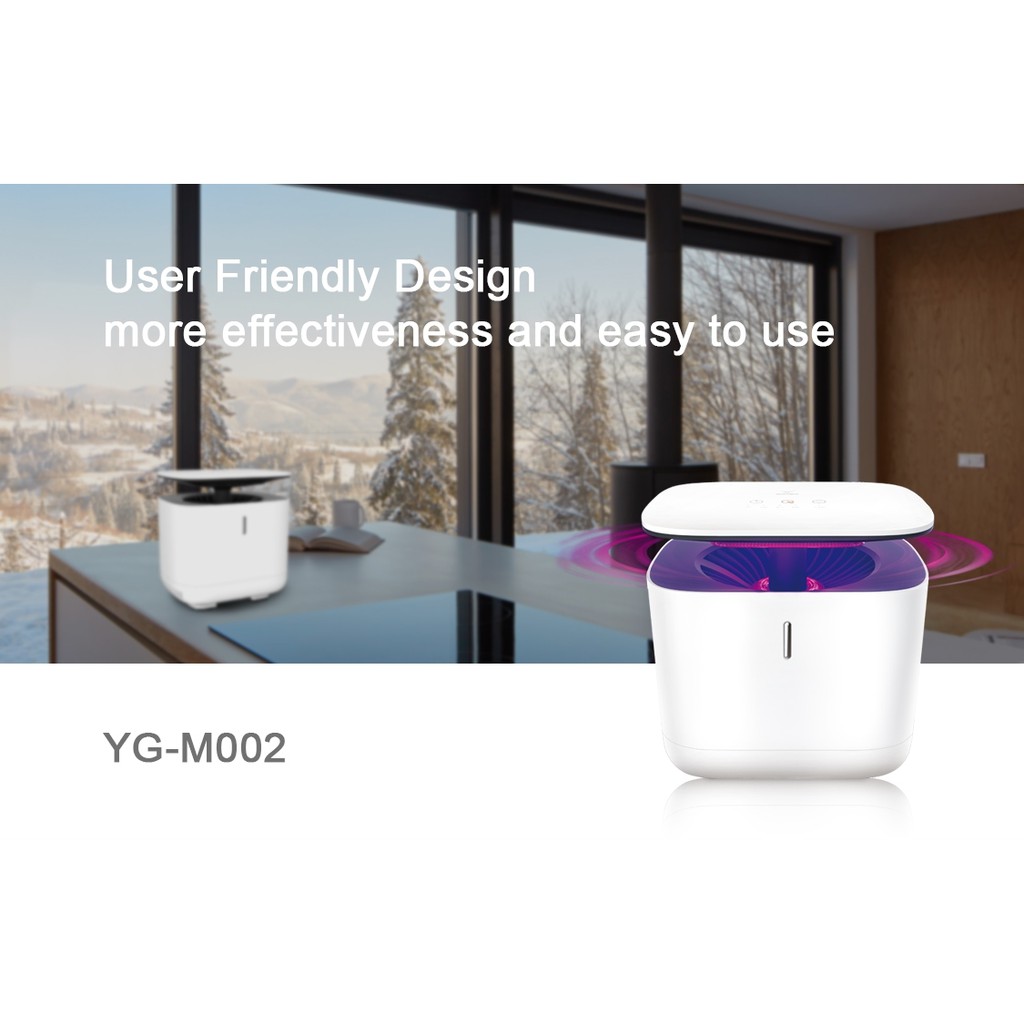 Yage เครื่องดักยุง ล่อยุงและแมลงระบบสัมผัส ยาเก๋อ Mosquito trap YG-M002 (ของแท้)