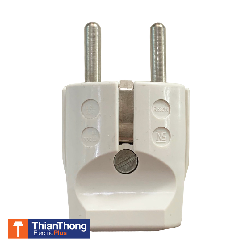ปลั๊กตัวผู้แบบมีกราว ปลั๊ก เยอรมัน German Male Plug
