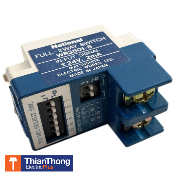 Panasonic / National สวิตซ์ไฟ Remote Control System Switch WR 3801-8 Full-2Way