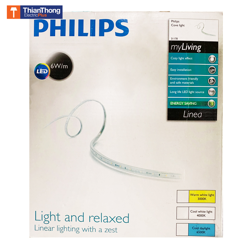 Philips Rope Light LED Strip ไฟเส้นฟิลิปส์ DLI 31178 5 เมตร 6W 