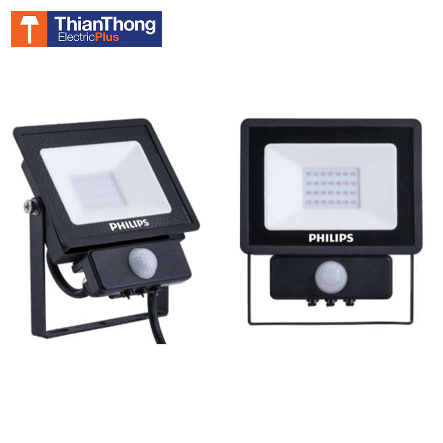 Philips สปอร์ตไลท์ เซ็นเซอร์จับความเคลื่อนไหว แอลอีดี ฟิลิปส์ SmartBright Sensor LED Security Floodlight BVP150 20W