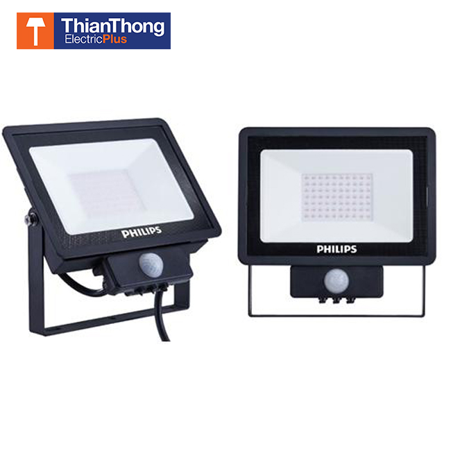 Philips สปอร์ตไลท์ เซ็นเซอร์จับความเคลื่อนไหว แอลอีดี ฟิลิปส์ SmartBright Sensor LED Security Floodlight BVP150 50W