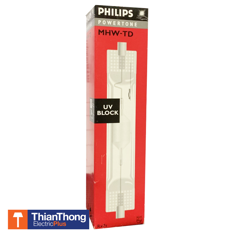Philips หลอดไฟ ฟิลิปส์ Powertone MHW-TD 150W 3000k RX7S 