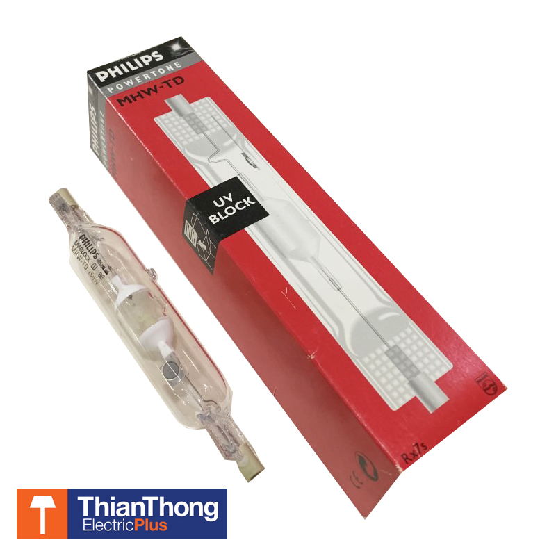 Philips หลอดไฟ ฟิลิปส์ Powertone MHW-TD 150W 3000k RX7S 