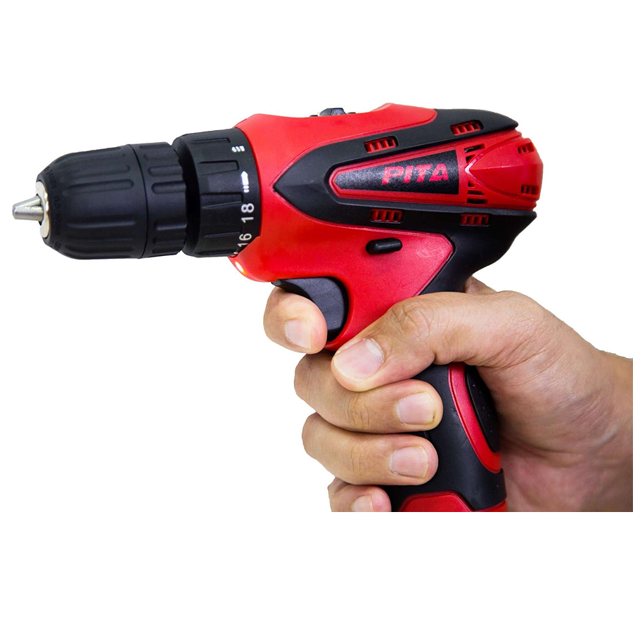 PITA ชุดสว่านไร้สาย Cordless Drill 12V 2A