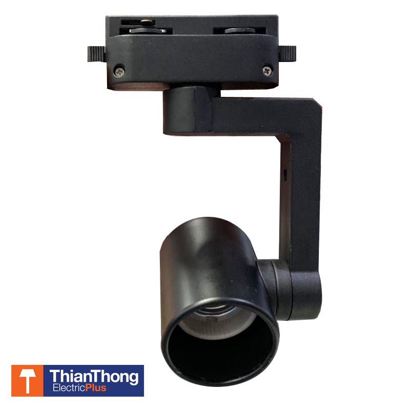 โคมไฟติดราง STW Track Light Cylinder E27 สีดำ ทางกระบอกเล็ก STW-8027B