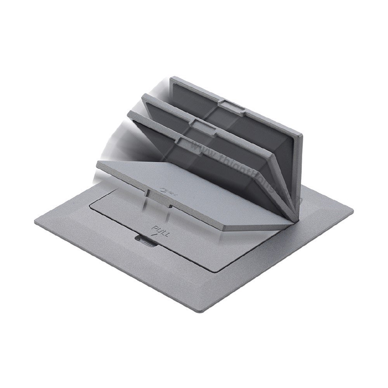Panasonic เต้ารับฝังพื้น แบบไม่มีอุปกรณ์ภายใน พานาโซนิคFloor Outlet Shallow Type without Inside Wiring Devices DUFS1200LTH - Wide Series 