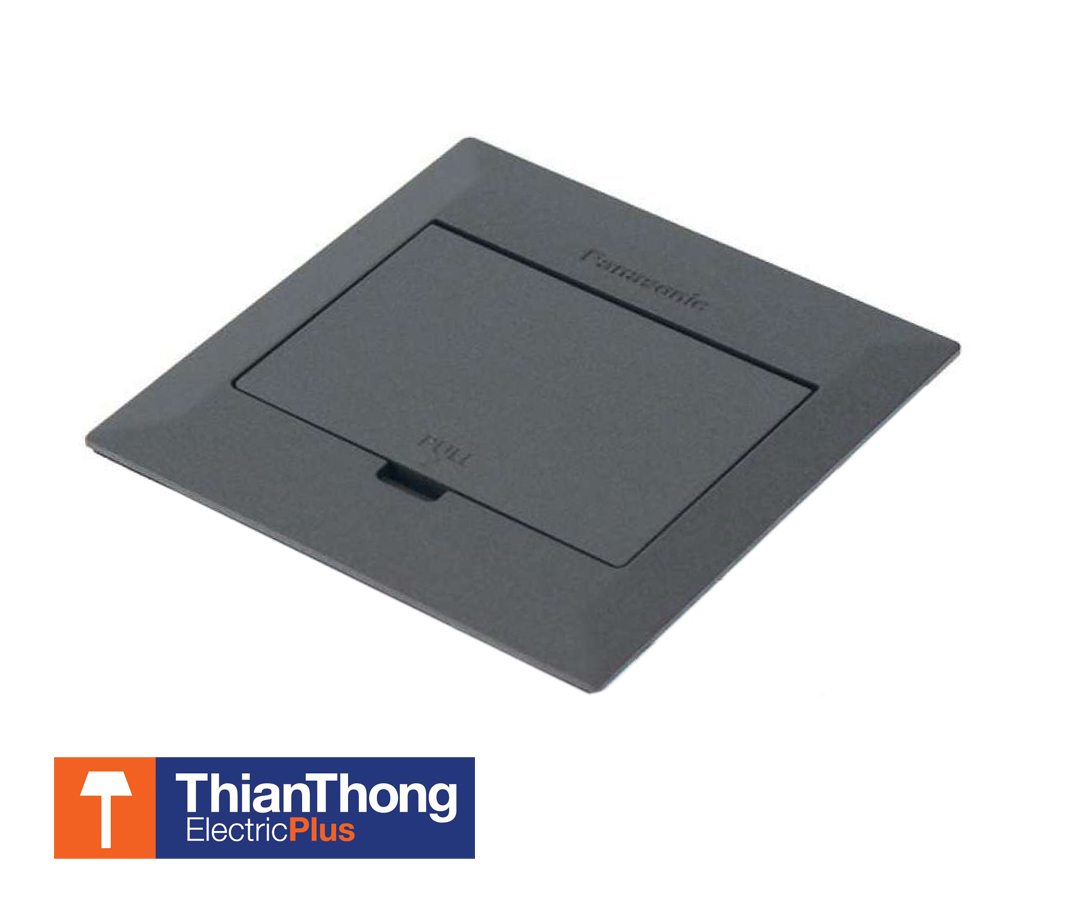 Panasonic เต้ารับฝังพื้น แบบไม่มีอุปกรณ์ภายใน พานาโซนิคFloor Outlet Shallow Type without Inside Wiring Devices DUFS1200LTH - Wide Series 