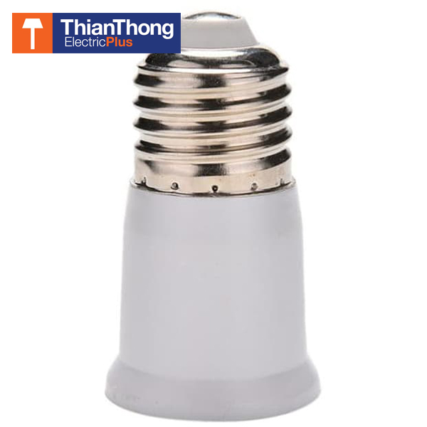 ขั้วแปลง ขั้วหลอดไฟ E27 Extend Adapter สำหรับเพิ่มความยาว 65mm.
