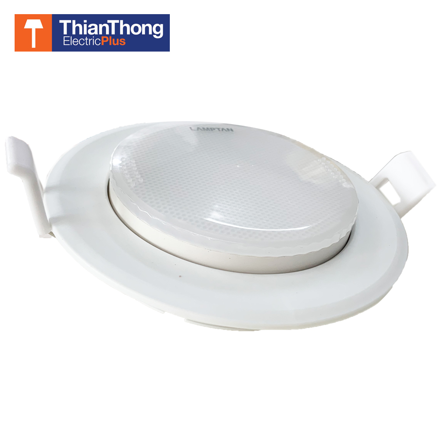Lamptan โคมไฟพร้อมหลอดตลับแป้ง แลมป์ตัน LED Downlight GX53 13W Daylight