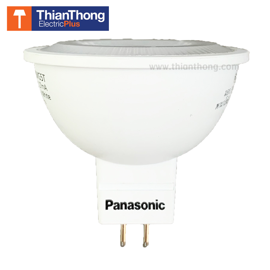 Panasonic หลอดไฟ พานาโซนิค LED MR16 3W 220V Warm White (ไฟตรง)