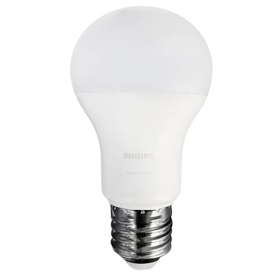 หลอดไฟ Philips LED Bulb Scene Switch 8W เปลี่ยนแสงได้ Daylight – Warm white