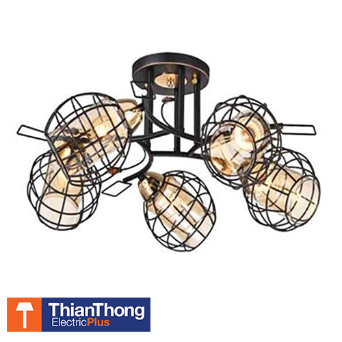 โคมไฟเพดาน 5 หัว ทางกรงกลม Ceiling Lamp E27x5 TTE-AB-8113/5