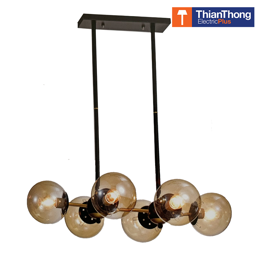 โคมไฟห้อย ติดเพดาน 6 Lamps Head Pendant Light TT-AB-8121/6 E27