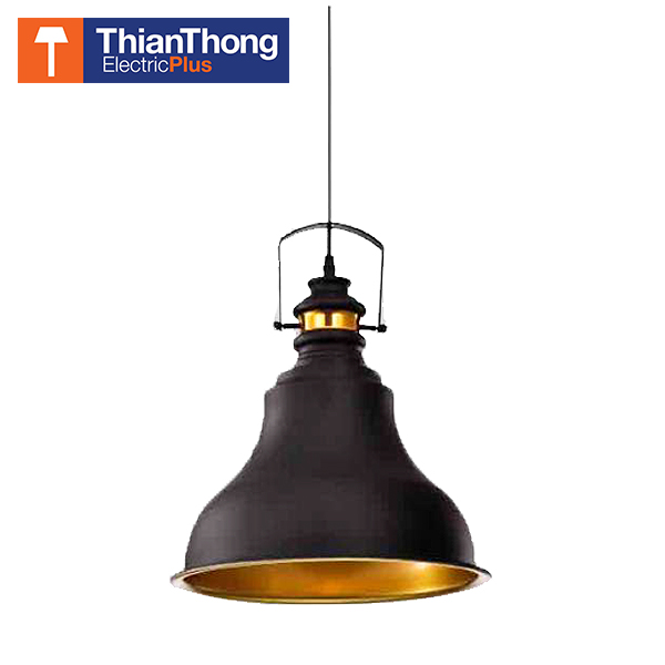โคมไฟห้อย โคมเพดาน Loft Style Pendant Lamp TT-CH-7417/1 สีดำ