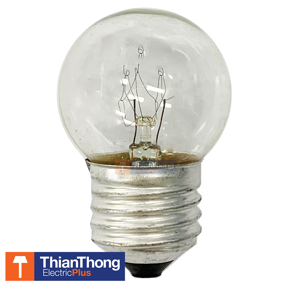 ZeaZon  หลอดปิงปองใส แบบไส้ Incandescent light bulb 3-5W E27 
