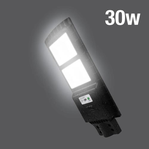 Lamptan โคมไฟถนน พลังงานแสงอาทิตย์ แลมป์ตั้น LED Solar Streetlight Smart Seneor 30W Daylight 