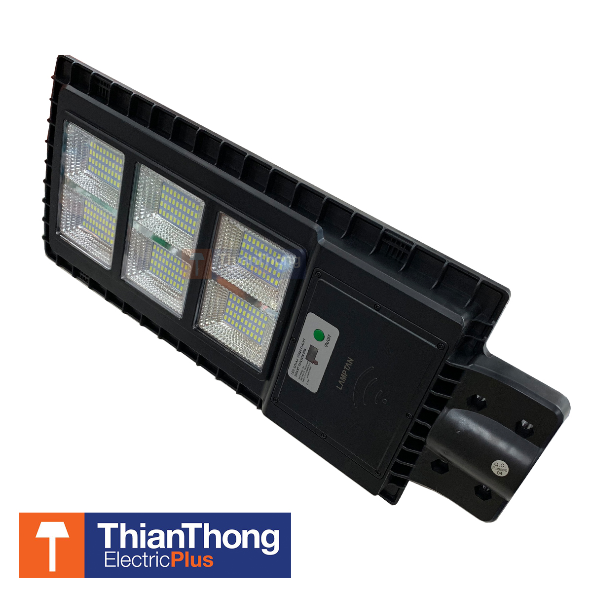 Lamptan โคมไฟถนน พลังงานแสงอาทิตย์ แลมป์ตั้น LED Solar Streetlight Smart Seneor 90W Daylight