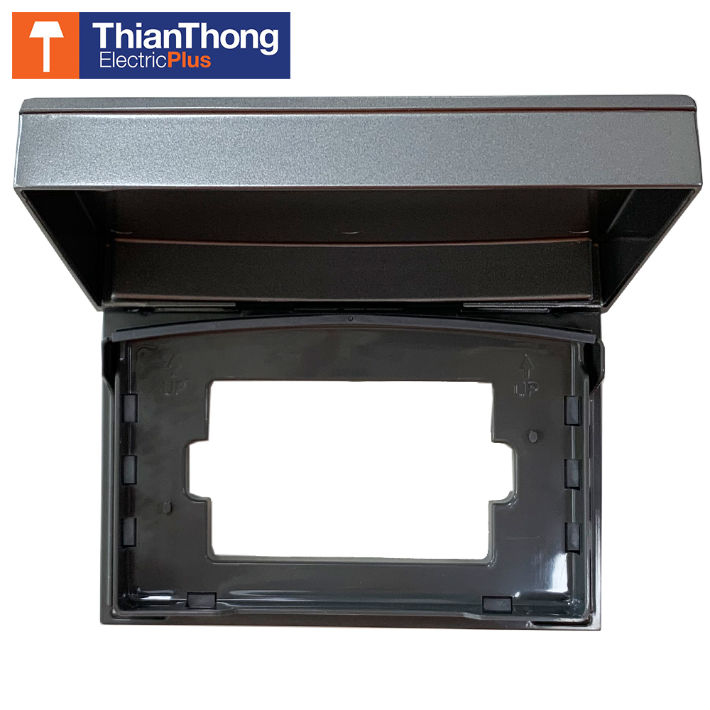 Panasonic ฝาครอบโลหะกันน้ำ พานาโซนิค WEG8881 Metal IP55 Weather Proof Cover - Wide Series