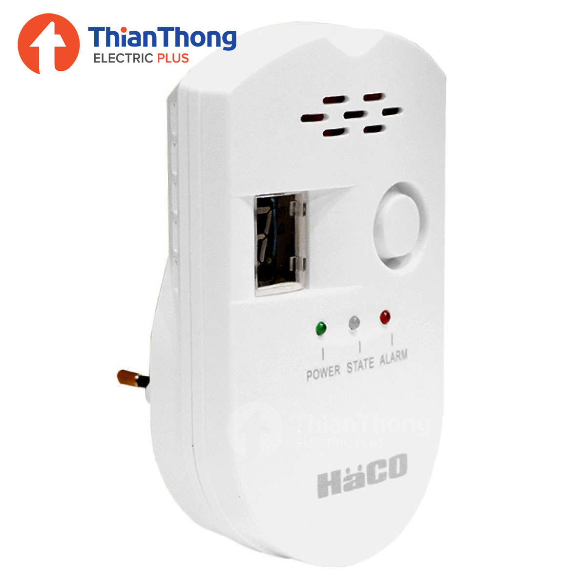 Haco อุปกรณ์ เครื่องตรวจจับแก๊ส พร้อมสัญญาณเตือน ฮาโก้ Gas Alarm HACO-LX-GA-GS