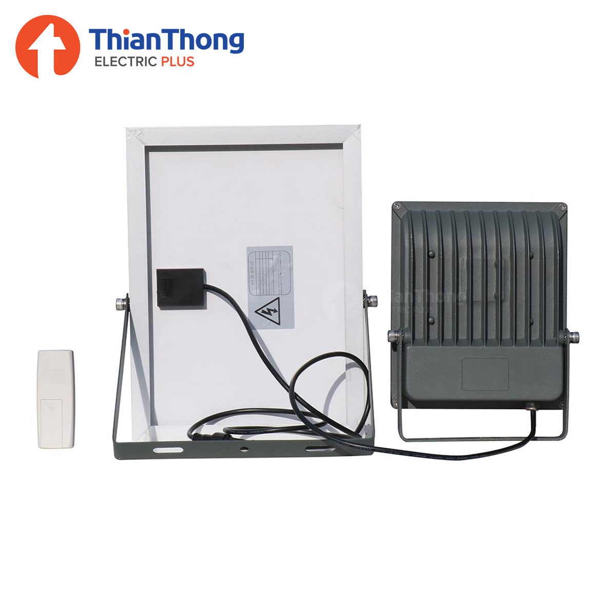 Philips ไฟสปอทไลท์ ฟลัดไลท์พลังงานแสงอาทิตย์ ฟิลิปส์ SmartBright Solar Flood Light LED BVP080 10W 5700K Daylight