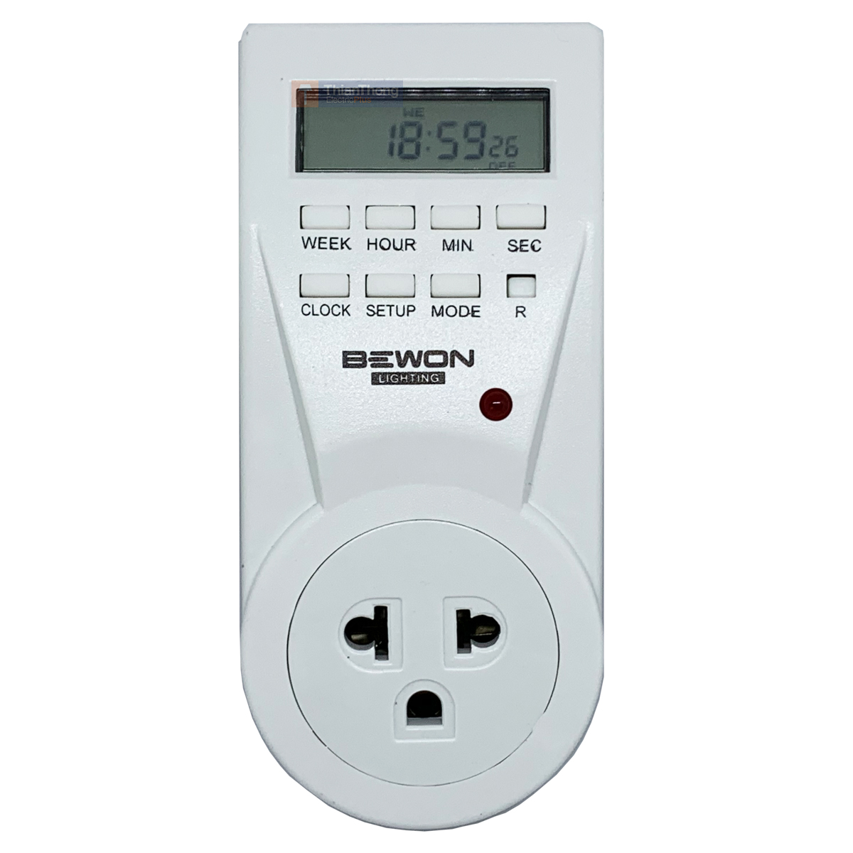 Bewon ปลั๊กไฟ นาฬิกาตั้งเวลา ดิจิตอล บีวัน Digital Timer Plug BW-23D