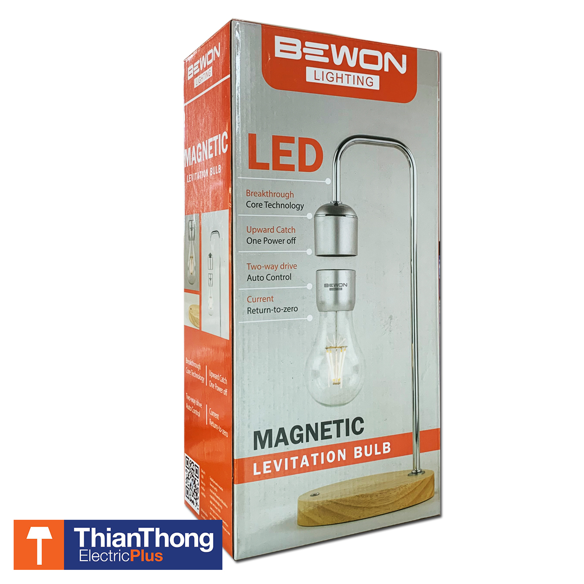 Bewon โคมไฟตั้งโต๊ะ LED หลอดไฟลอยได้ บีวัน Magnetic Levitation Bulb Table Light