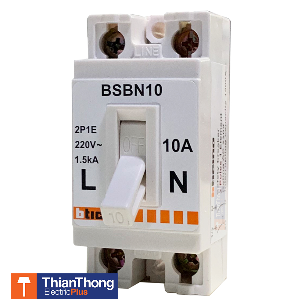 Bticino เซฟตี้เบรกเกอร์ บิทิชิโน Safety Breaker BSBN
