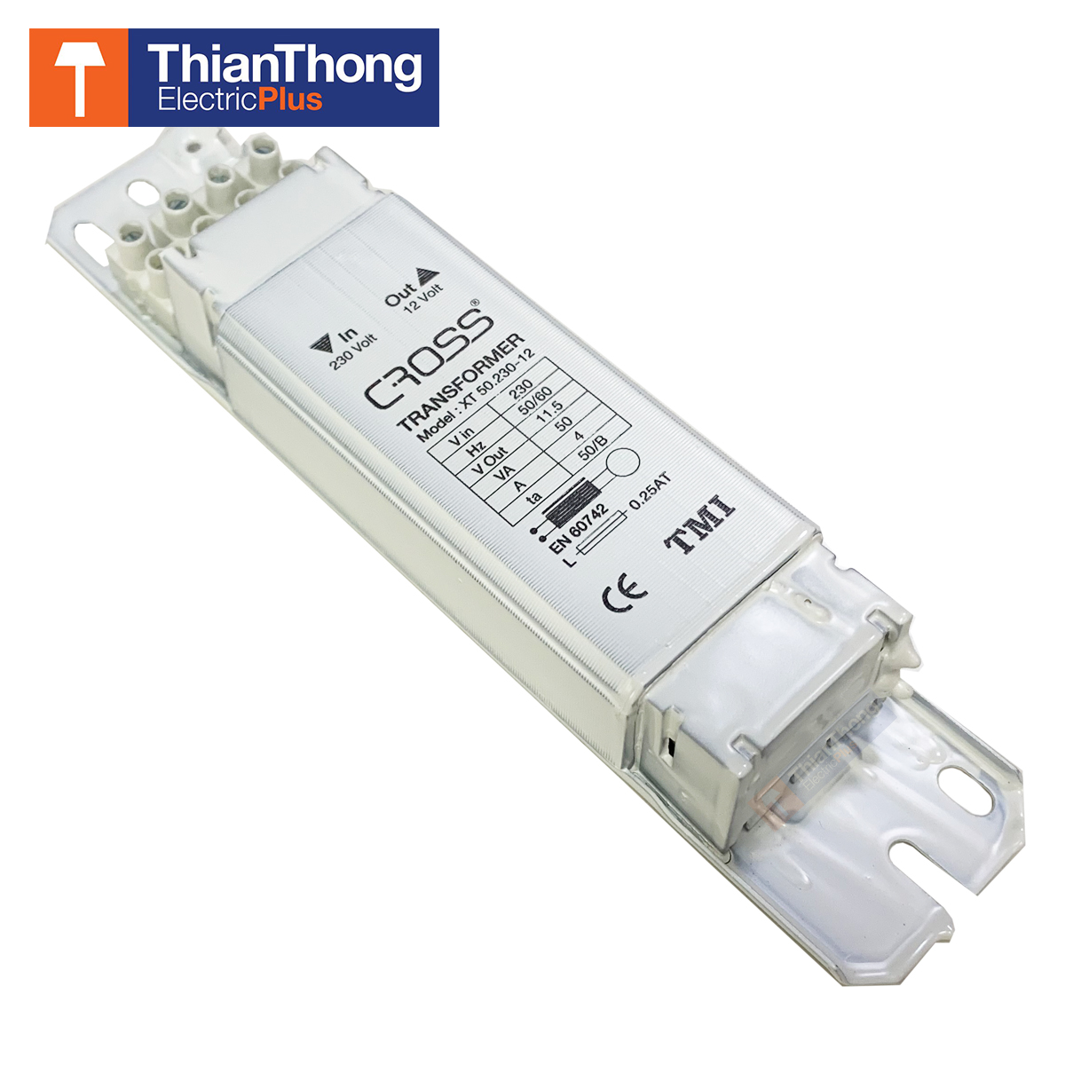 Gata Cross บัลลาสต์ขดลวด ครอส กาต้า Ballast Transformer 12V 50W 