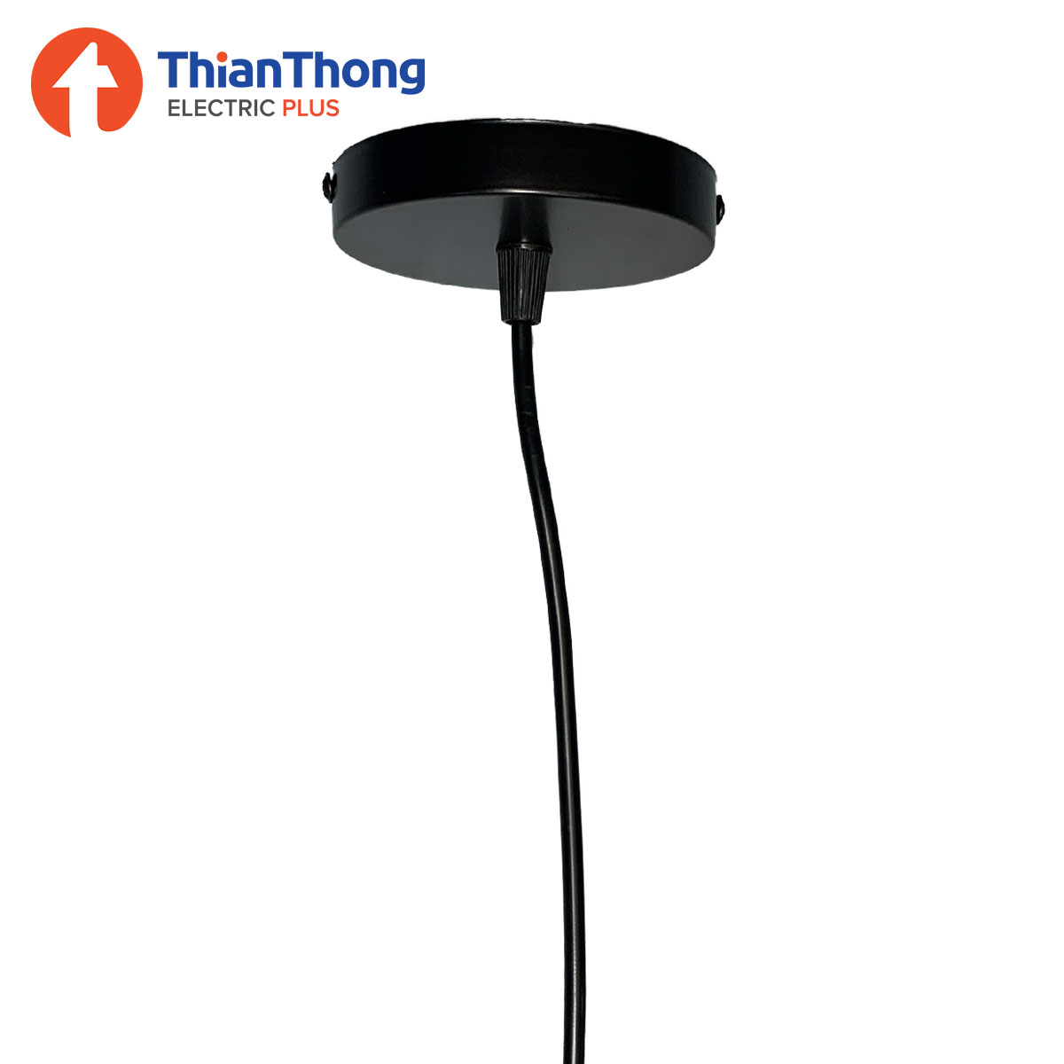 Lighting Plus โคมไฟห้อย ทรงเพชร สีดำ ผ้าขาว Pendant Lamp Black TT-BWH-10