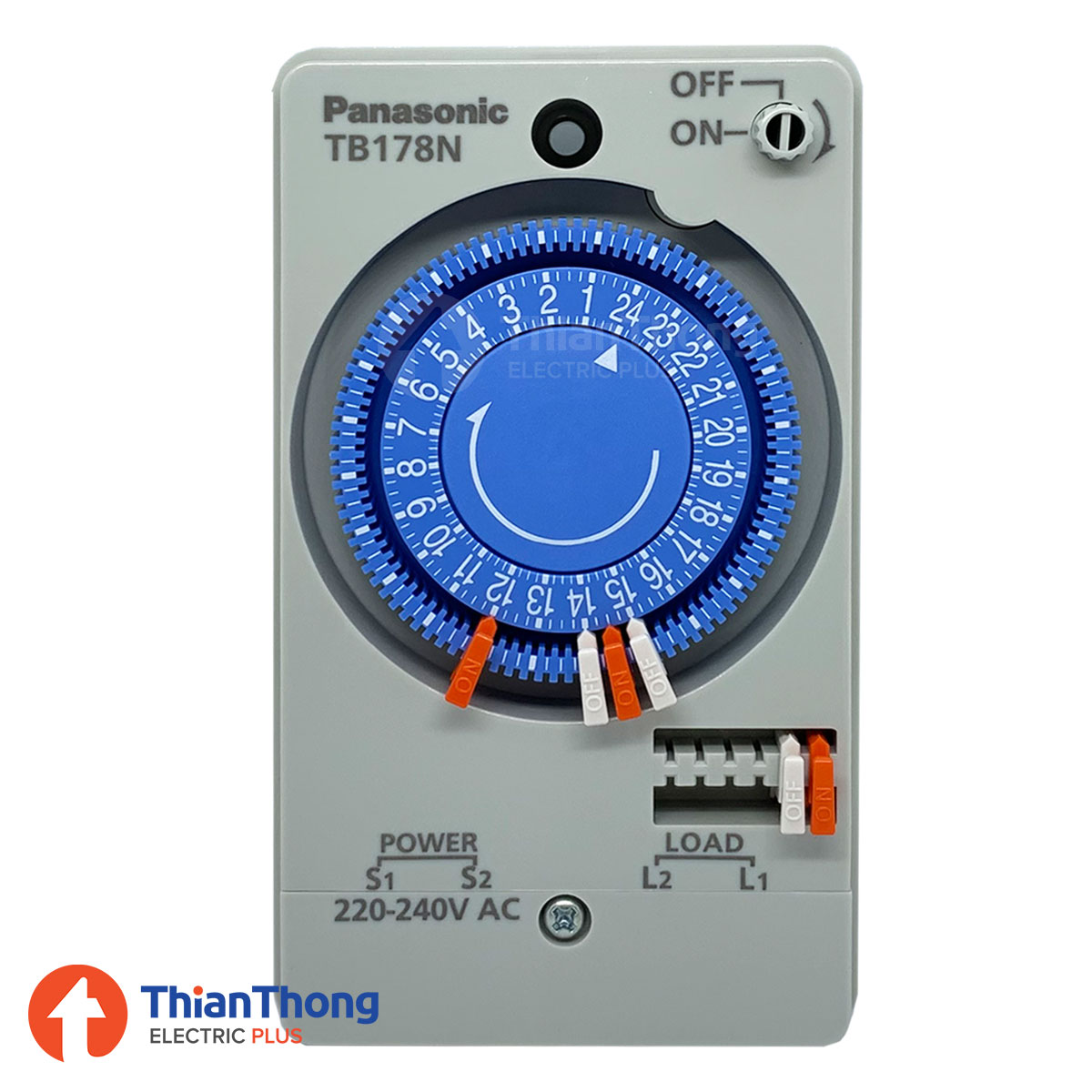 Panasonic นาฬิกาตั้งเวลา พานาโซนิค 24 ชั่วโมง Automatic Time Switch TB178 (TB178NE5T)
