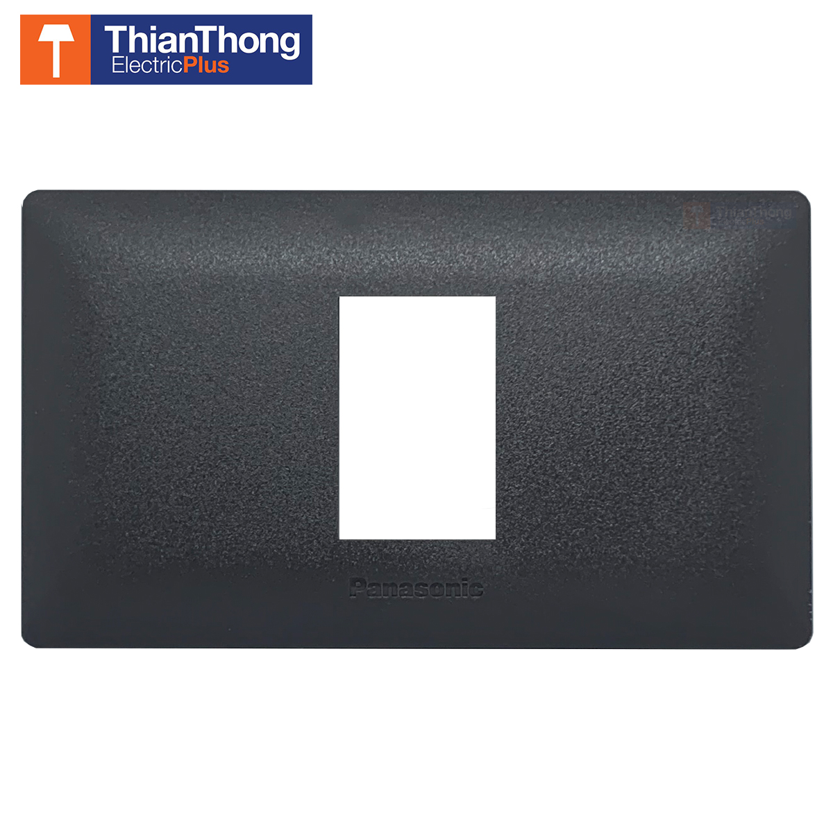 Panasonic ฝา 1 ช่อง พานาโซนิค รุ่น อินนิชิโอ Plate 1-Gang 1-Device INITIO WEGN6801H สีเทา