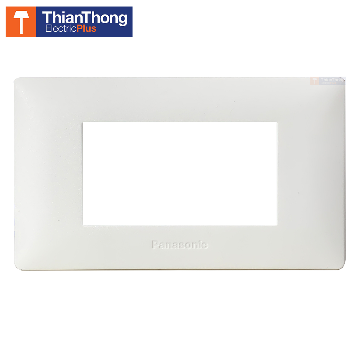 Panasonic ฝา 3 ช่อง พานาโซนิค รุ่น อินนิชิโอ Plate 1-Gang 3-Device INITIO WEGN6803 สีขาว