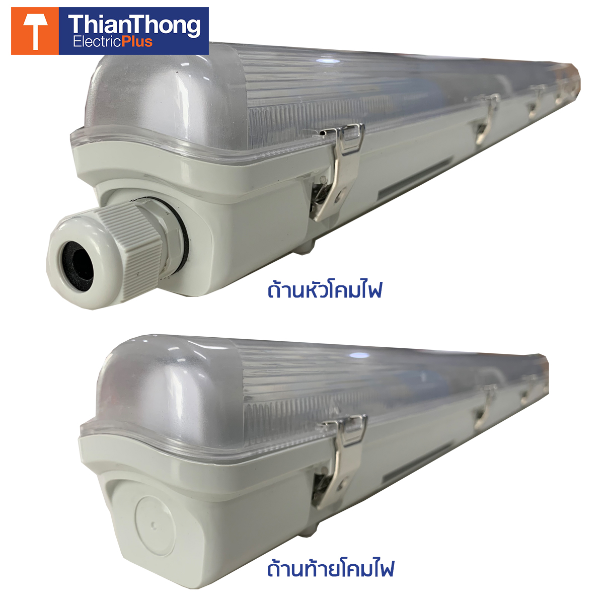 Philips โคมไฟกันน้ำกันฝุ่น ฟิลิปส์ Bare TLED Waterproof WT069C 2 x 600 mm. 