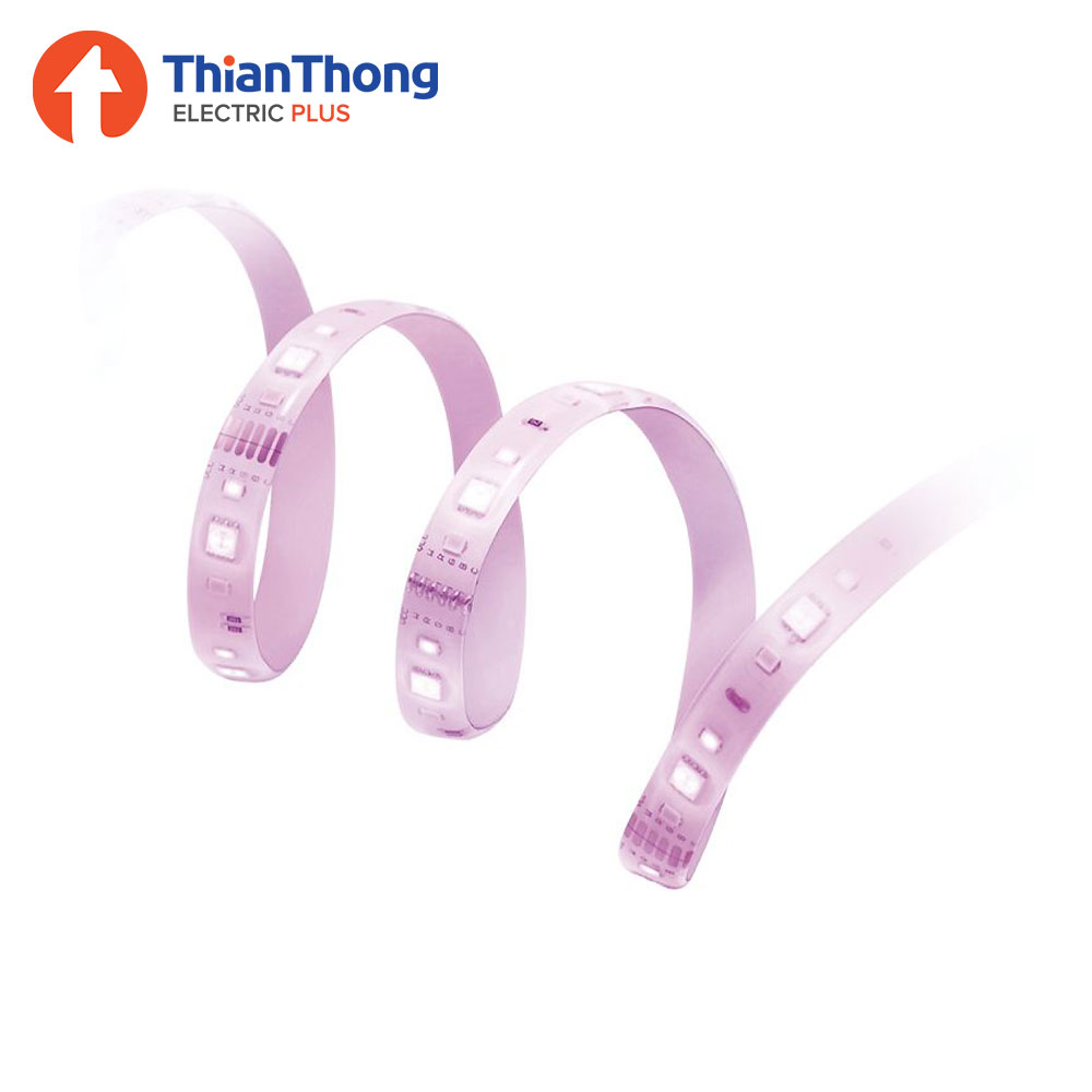 Wiz by Philips ไฟเส้น LED อัจริยะ ปรับแสงขาวและสี 16 ล้านสี ส่วนต่อเพิ่ม 1 เมตร ฟิลิปส์ วิช LED Strip Base White and Colors 1M Extension