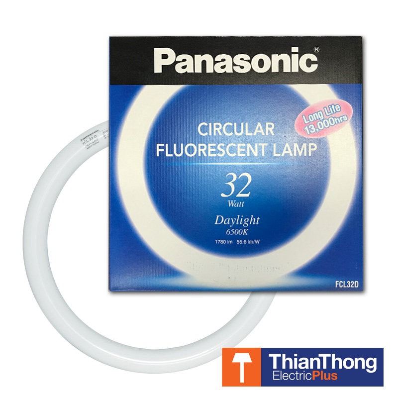 Panasonic หลอดนีออนกลม พานาโซนิค 32W Circular Fluorescent Lamp - Daylight FCL32D