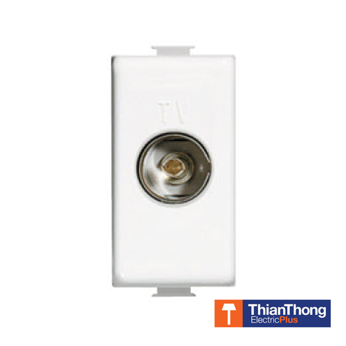 Bticino เต้ารับสัญญาณโทรทัศน์ สัญญาณดาวเทียม บิทิชิโน Tv socket outlet - Matix AM9152D