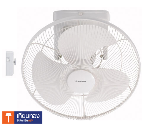 พัดลมโคจร มิตซูบิชิ Mitsubishi ขนาด 16 นิ้ว CY16-ST สีขาว