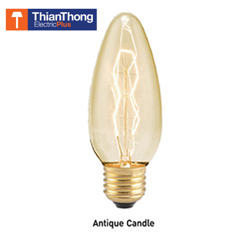 EVE Antique Candle 35W หลอดไฟไส้ อีฟ หลอดอินแคนเดสเซนต์ (incandescent) ทรงเทียน