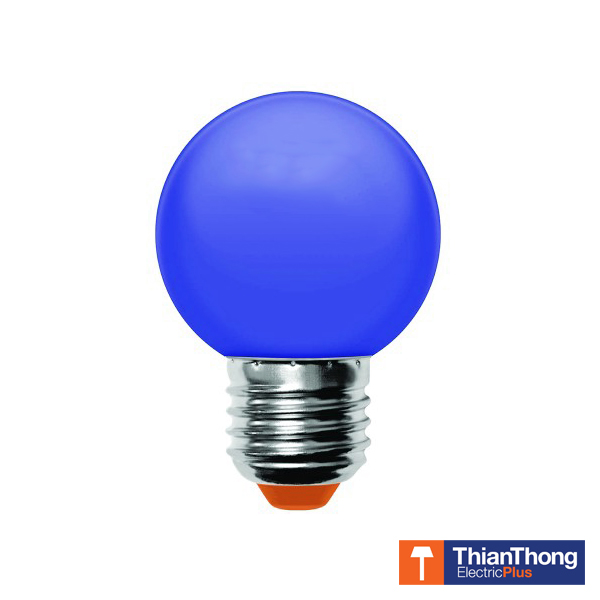 Lamptan หลอดปิงปอง LED แลมป์ตั้น LED Ball Blue Color 1W สีน้ำเงิน