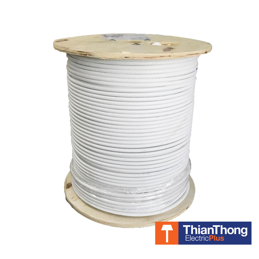 Commscope สายนำสัญญาณ RG6 - CCTV - Sat คอมสโคป Shield ชิลด์ 60% 305m. (1000 ft.)
