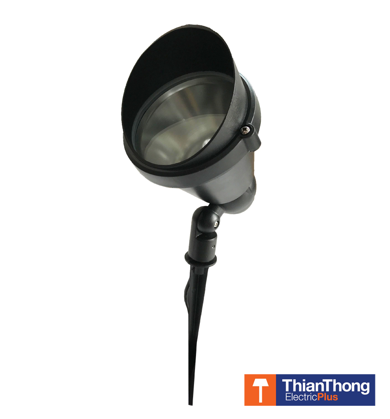 โคมไฟ สปอตไลท์กันน้ำ ปักดิน Par38 S-12-5704-Black