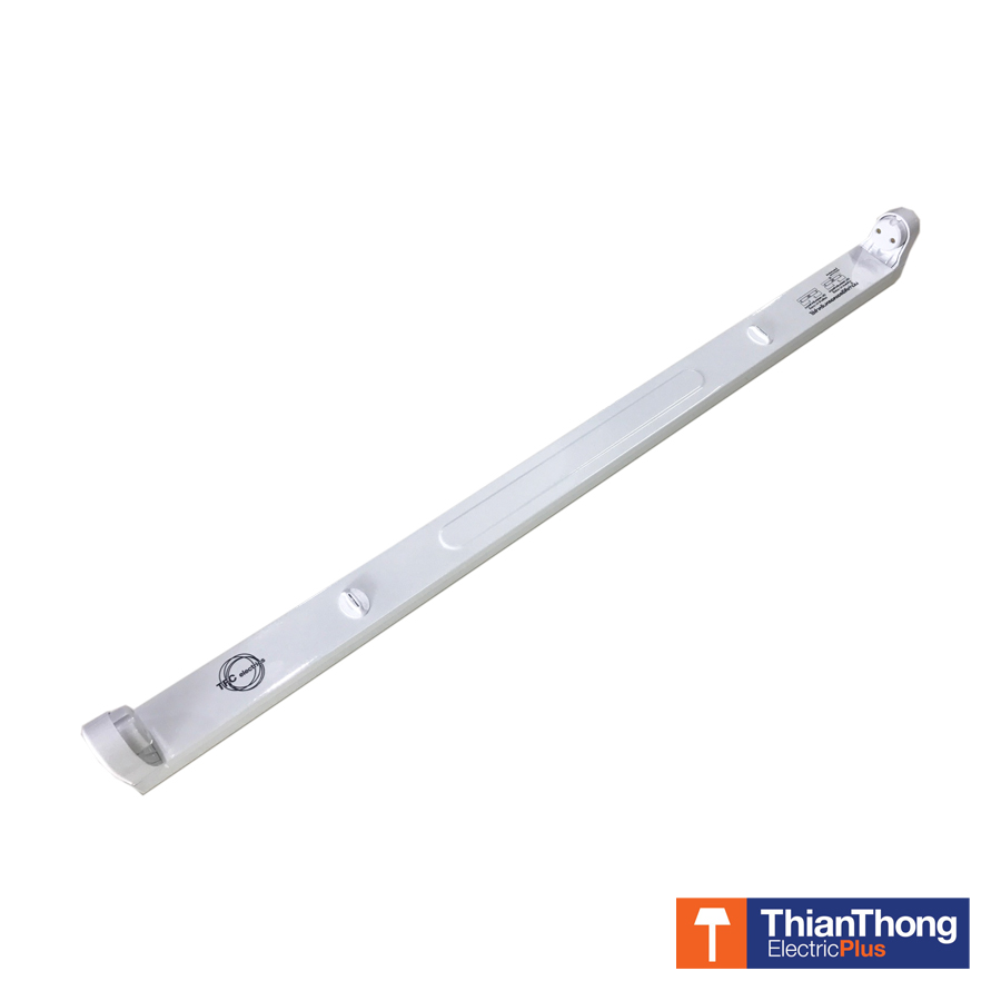 TFC รางไฟนีออน ขาสปริงสำหรับหลอดไฟ LED Tube T8 หลอดสั้น 60 mm. (รางเปล่า) 