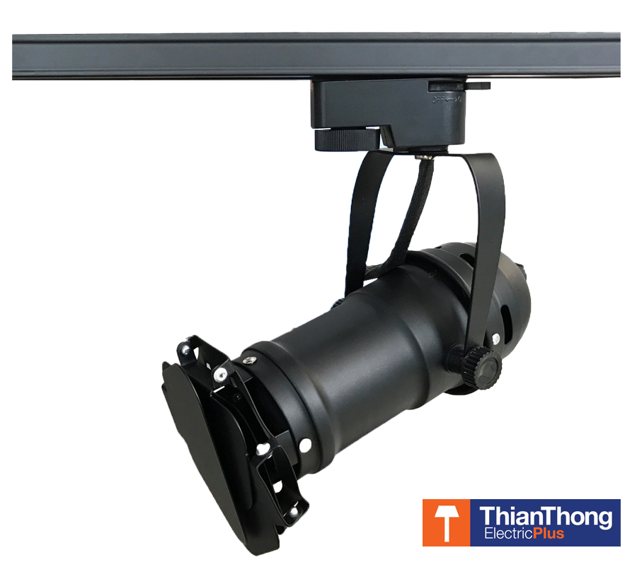 โคมไฟติดราง Track Light MR16 รุ่น Studio ไฟตรง 220V - STW สีดำ