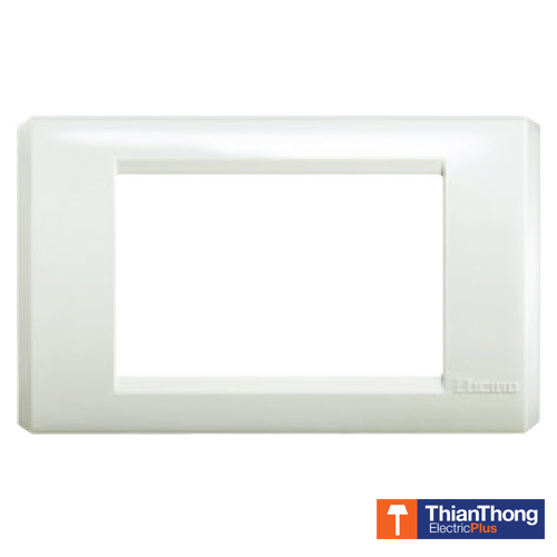 Bticino ฝา 3 ช่อง พลาสติก สีขาว บิทิชิโน มาทิกส์ Matix AM5503