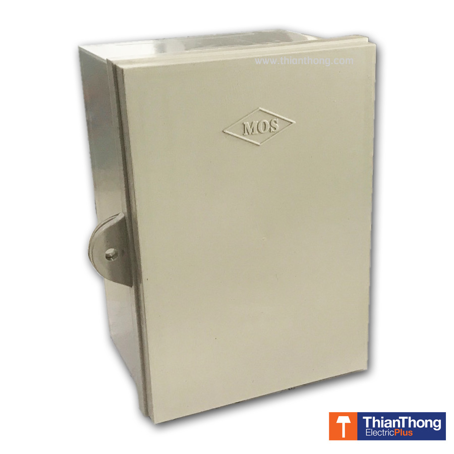 Plastic Box for Electric ตู้พลาสติก กันฝน มีหลังคา MOS-111