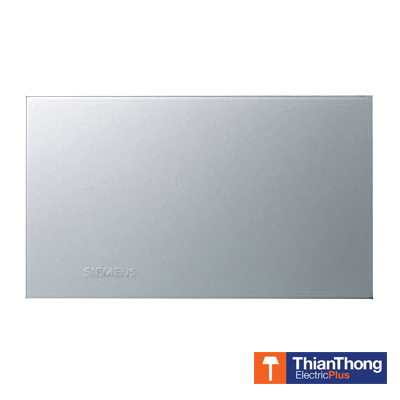 Siemens ฝาปิดทึบ 4x2 ช่อง Cover plate and frame blank 120 mm. - Delta zaio
